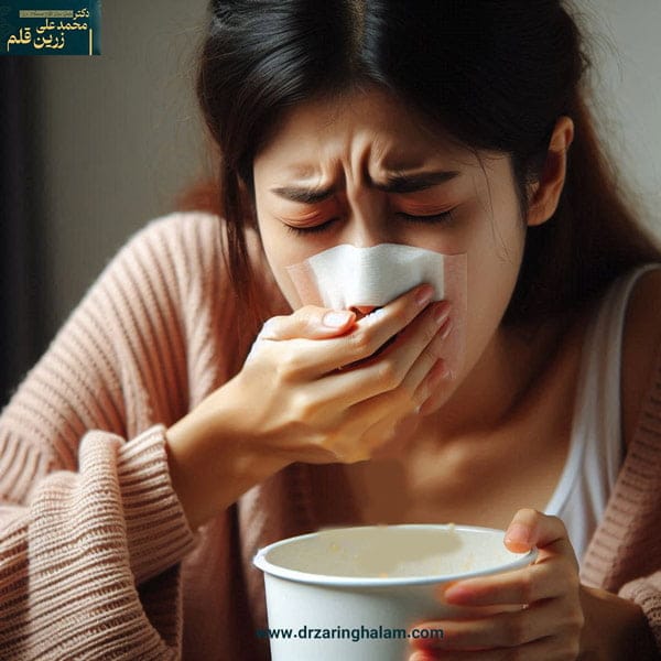تهوع بعد از عمل بینی - دکتر زرین قلم